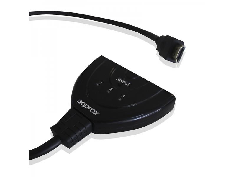 3910 APPROX HDMI SWITCH 1080p 3 PORTS
