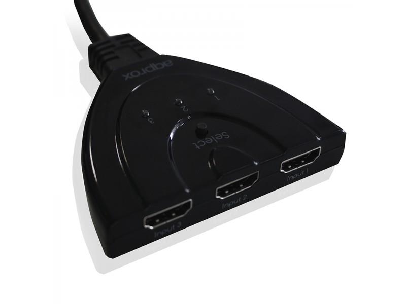 3912 APPROX HDMI SWITCH 1080p 3 PORTS