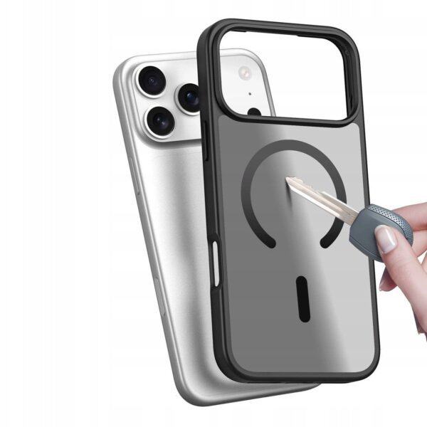 3d9f5029ed577caf2924c222a3985165 DUX DUCIS case YIND (open ring) for IPHONE 17 PRO MAX black