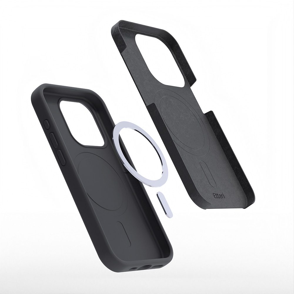 Etteri Silicone Mag case for Samsung Galaxy A37 5G black