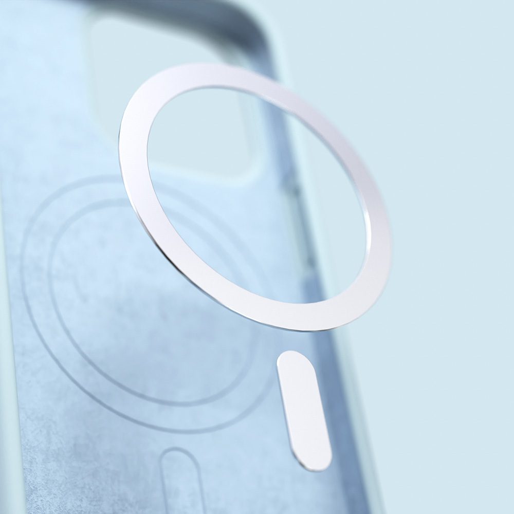 Etteri Silicone Mag case for Samsung Galaxy A37 5G light blue