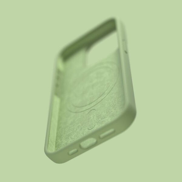 Etteri Silicone Mag case for Samsung Galaxy A57 5G light green