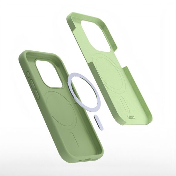 Etteri Silicone Mag case for Samsung Galaxy A57 5G light green
