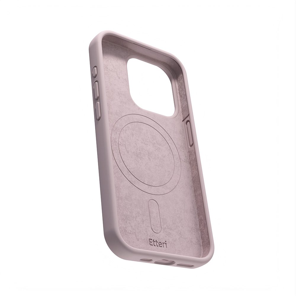 Etteri Silicone Mag case for Samsung Galaxy A57 5G light pink