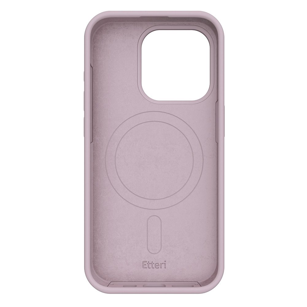 Etteri Silicone Mag case for Samsung Galaxy A57 5G light pink