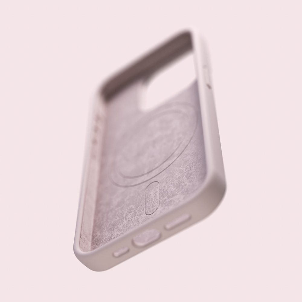 Etteri Silicone Mag case for Samsung Galaxy A57 5G light pink