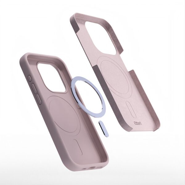 Etteri Silicone Mag case for Samsung Galaxy A57 5G light pink