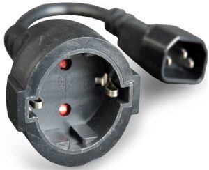 455 CABLEXPERT ΜΕΤΑΤΡΟΠΕΑΣ C14 ΑΡΣΕΝΙΚΟ ΣΕ SCHUKO ΘΥΛΗΚΟ