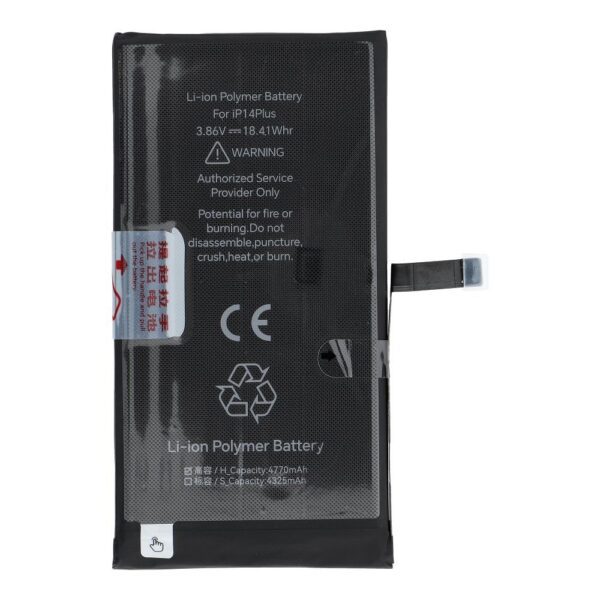 JCID Battery for iPhone 14 Plus 4770 mAh (high capacity)