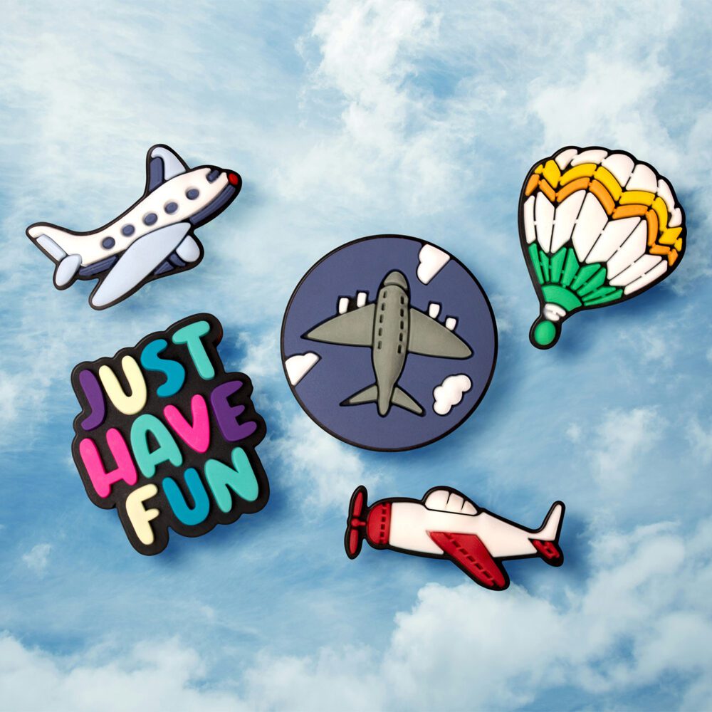 3D Sticker Travel 5pcs set