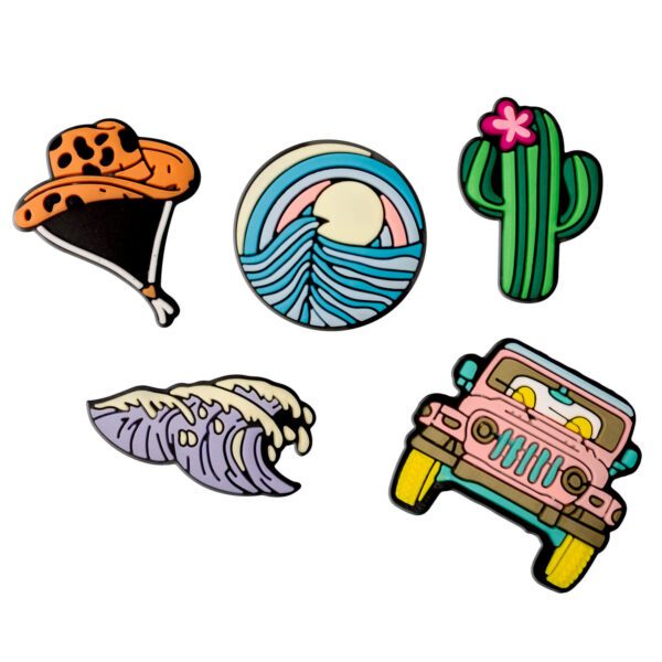 3D Sticker Summer 5pcs set