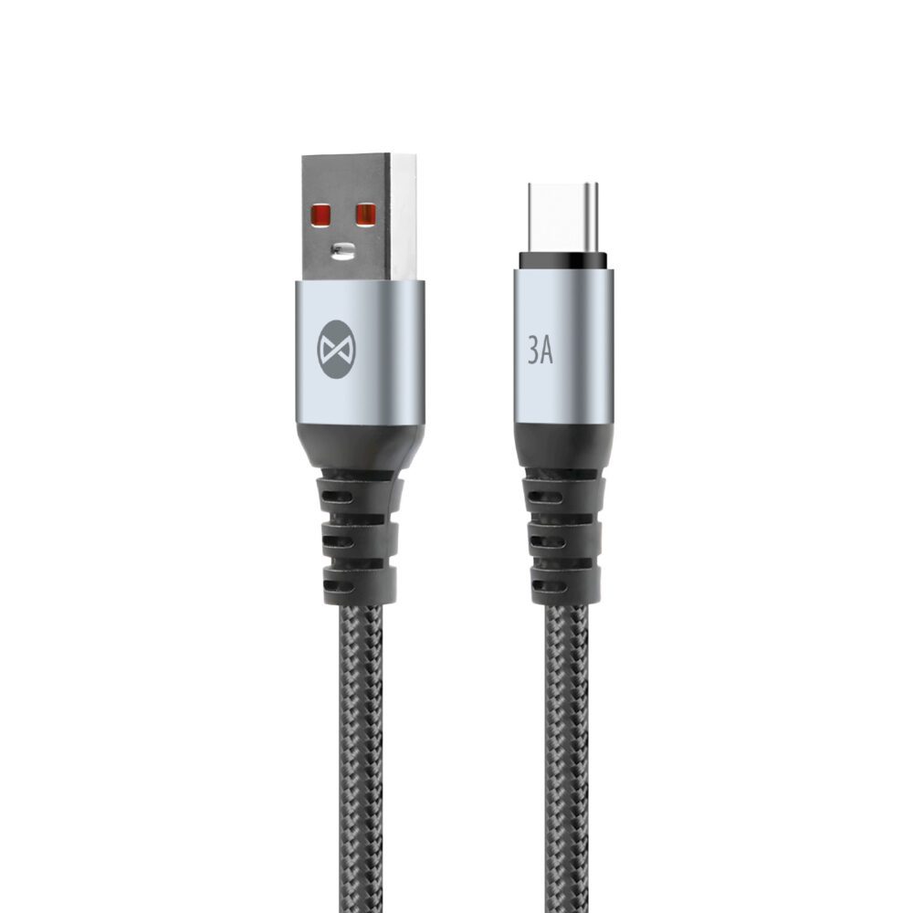 Forever Braix cable USB - USB-C 1,0 m 3A black