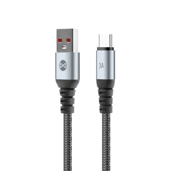 Forever Braix cable USB - USB-C 1,0 m 3A black
