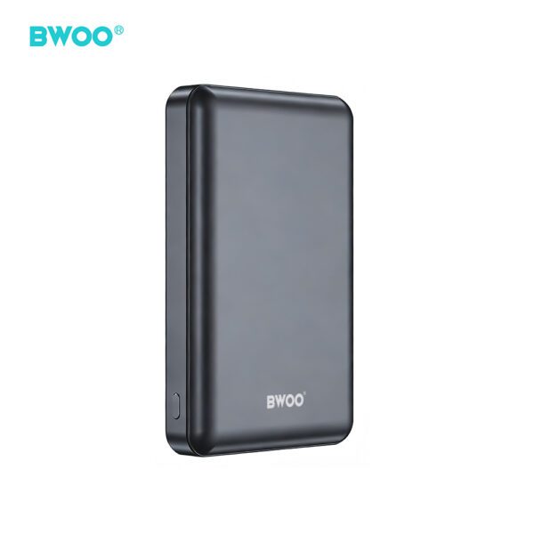 BWOO P82 BO 10000mah 15w power bank wireless charging dark grey