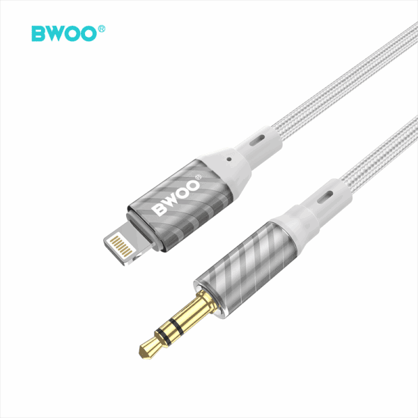 BWOO AUX Cable Lightning to 3.5mm Jack audio AUX073