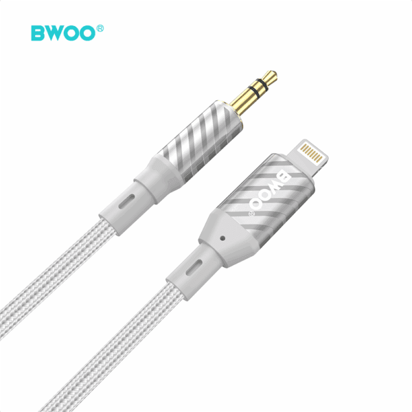 BWOO AUX Cable Lightning to 3.5mm Jack audio AUX073