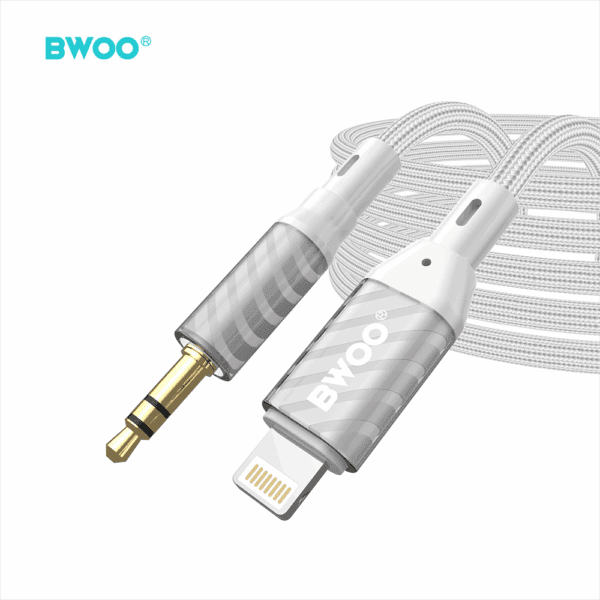 BWOO AUX Cable Lightning to 3.5mm Jack audio AUX073