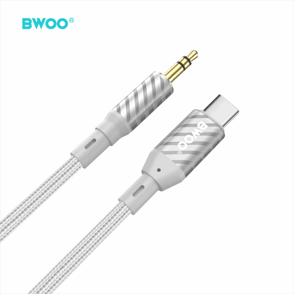 BWOO AUX Cable Type C to 3.5mm Jack audio AUX074