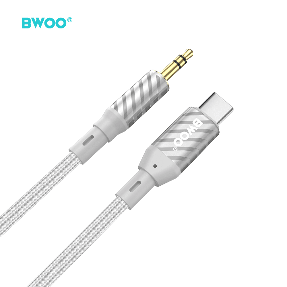 BWOO AUX Cable Type C to 3.5mm Jack audio AUX074
