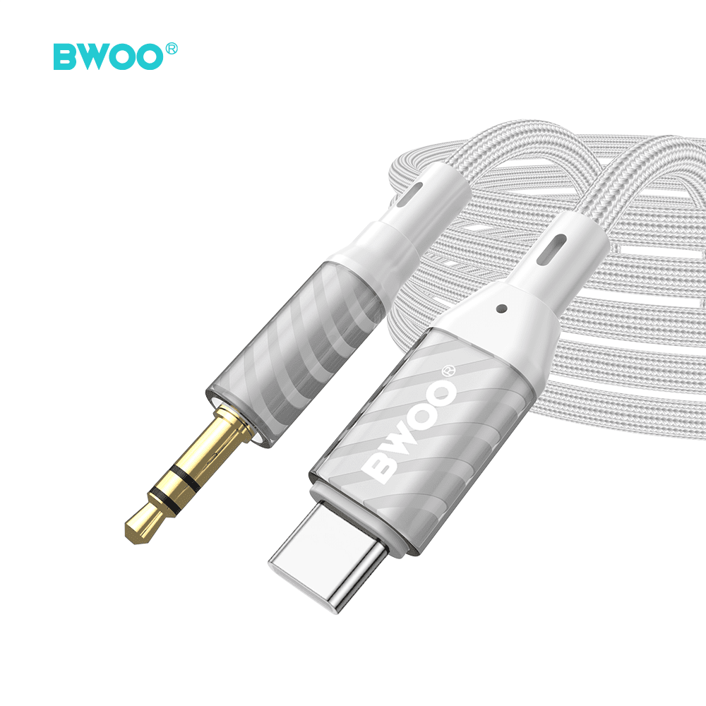 BWOO AUX Cable Type C to 3.5mm Jack audio AUX074