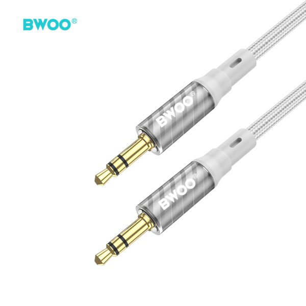 BWOO AUX Cable Support 3.5mm to 3.5mm audio AUX075