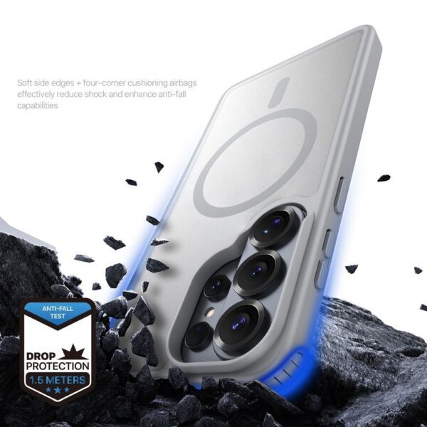 4a79d43b3a5c87c7304290728cfe7a5e DUX DUCIS case YIND compatible with MagSafe for SAMSUNG S26 Ultra grey