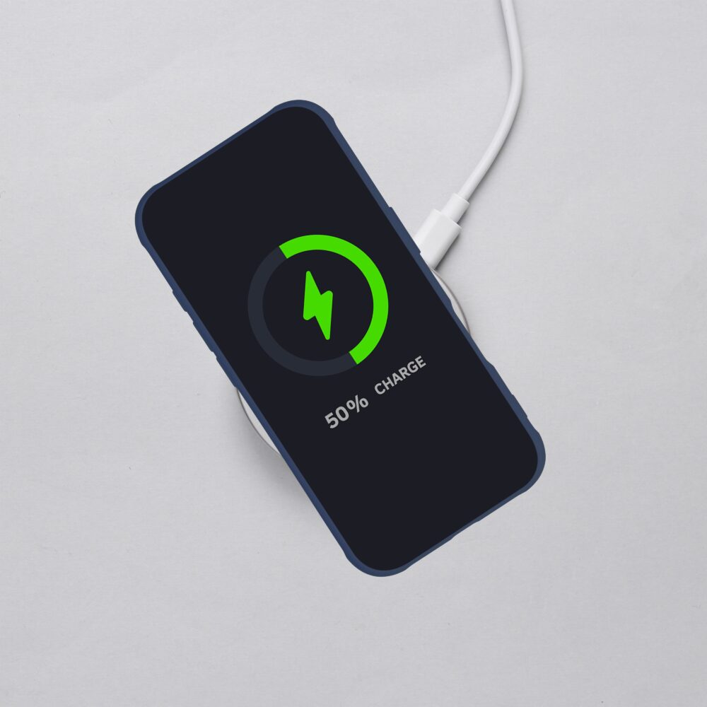 FULL MATTE MAG COVER case compatible with MagSafe for IPHONE 11 blue