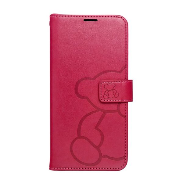 540657e92041bf994d179a4798a62271 MEZZO Book case for SAMSUNG A37 5G teddy bear magenta