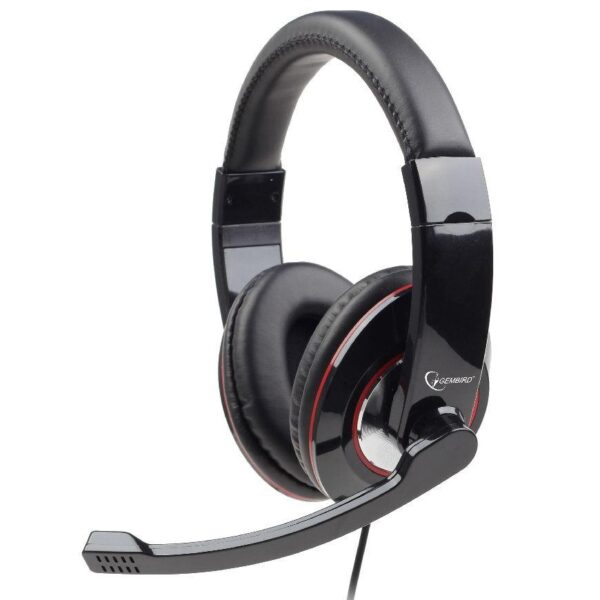 GEMBIRD HEADSET ΜΑΥΡΟ MHS-001