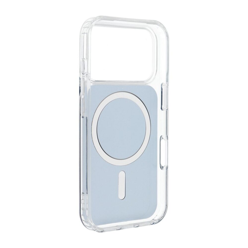 CLEAR FUSION MAG COVER Case compatible with MagSafe for IPHONE 16 Pro navy blue