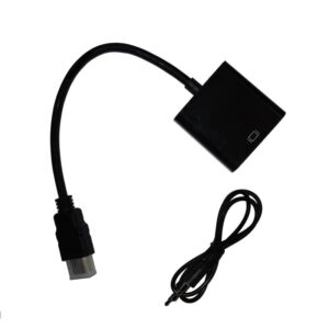 6934 NG ΜΕΤΑΤΡΟΠΕΑΣ HDMI MALE ΣΕ VGA FEMALE ΜΕ AUDIO ADAPTER