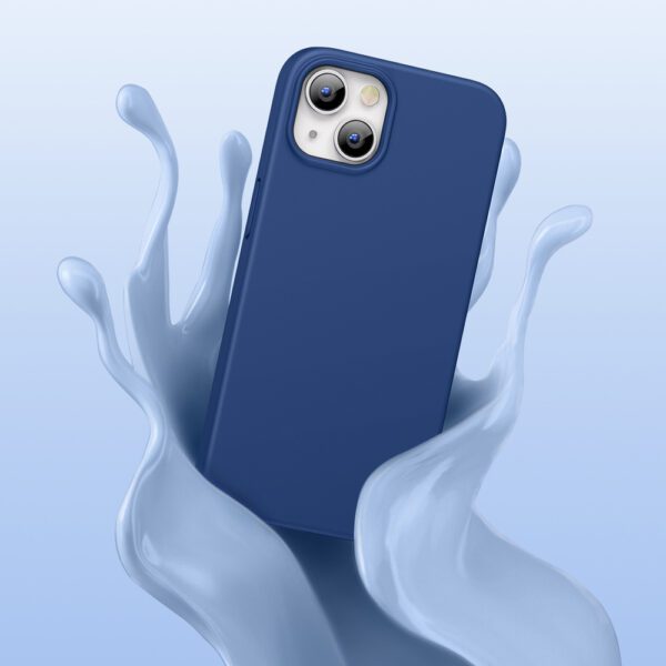Ugreen Protective Silicone Case Rubber Flexible Silicone Cover iPhone 13 Blueeng
