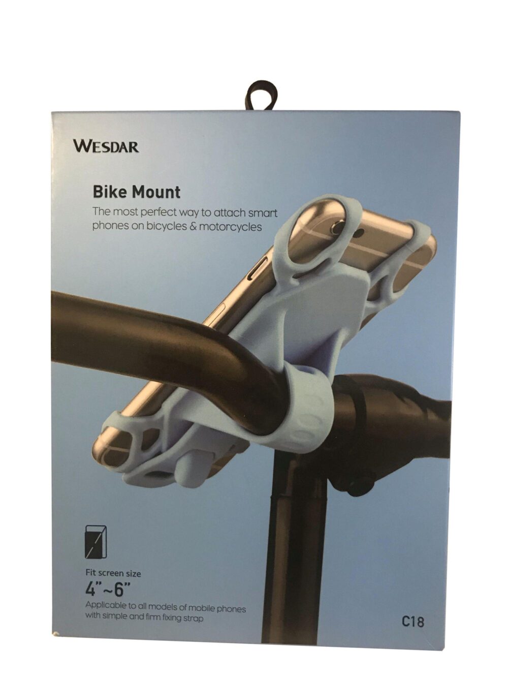 7746 WESDAR C18 ΒΑΣΗ ΣΤΗΡΙΞΗΣ ΚΙΝΗΤΟΥ ΣΕ ΤΙΜΟΝΙ ΠΟΔΗΛΑΤΟΥ, ΚΟΚΚΙΝΟ