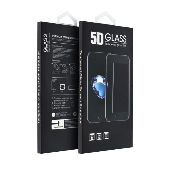 7a19a895d995dce3135ac984a67e2c3b 5D Full Glue Tempered Glass - for Xiaomi Redmi Note 15 4G / Redmi Note 15 5G black