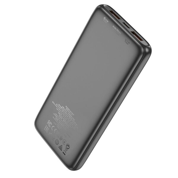 HOCO powerbank 10 000 mAh PD QC3.0 3A 22,5W J121 black