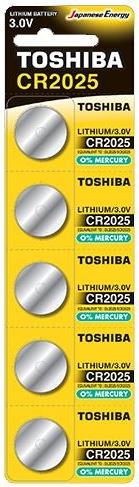 8674 ΜΠΑΤΑΡΙΕΣ TOSHIBA ΛΙΘΙΟΥ CR 2025 (1 ΤΕΜ)