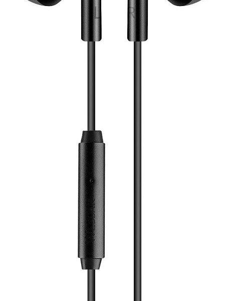 WESDAR R25 IN-EAR HEADPHONES, ΜΑΥΡΟ