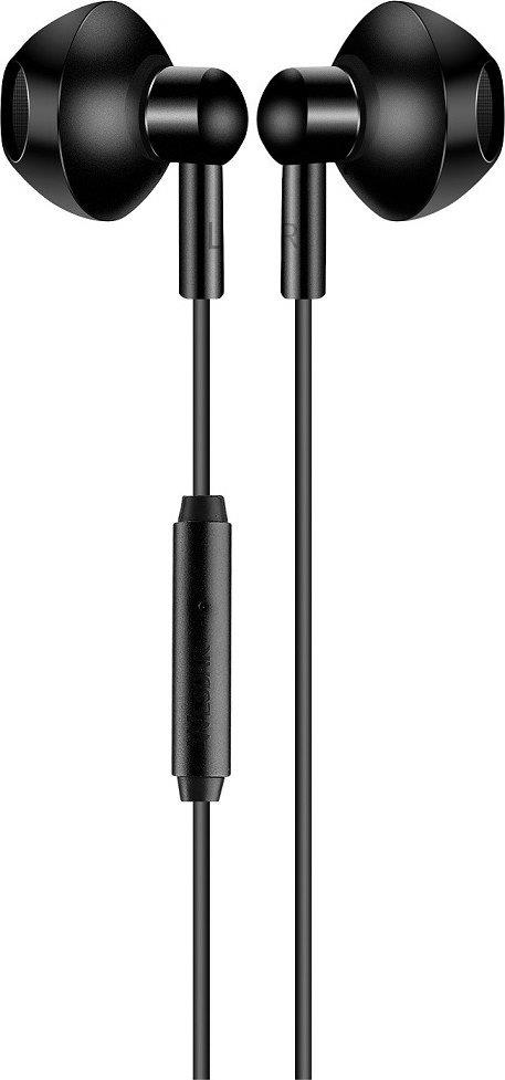 WESDAR R25 IN-EAR HEADPHONES, ΜΑΥΡΟ