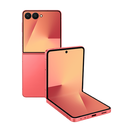 Samsung Galaxy Z Flip7 F766B 5G Dual Sim 12GB RAM 512GB - Coralred