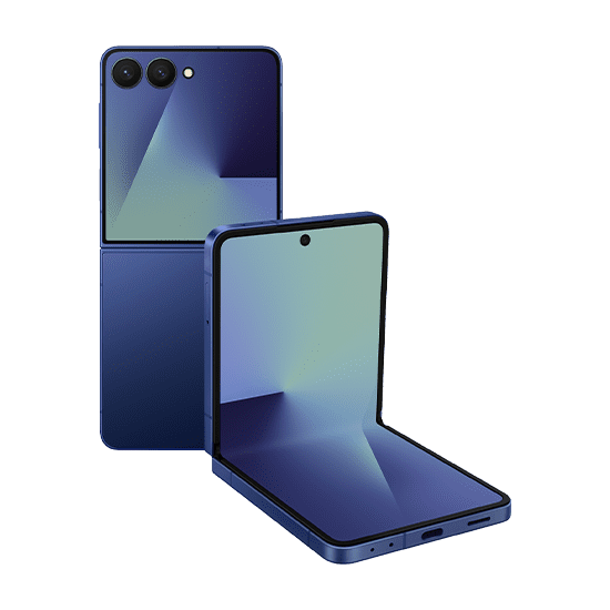 Samsung Galaxy Z Flip7 F766B 5G Dual Sim 12GB RAM 256GB - Blue Shadow