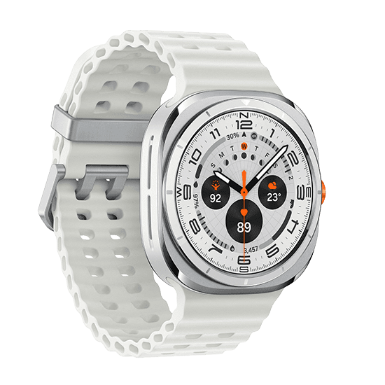 Watch Samsung Galaxy Watch Ultra L705 (2025) 47mm LTE Region East - Titanium White