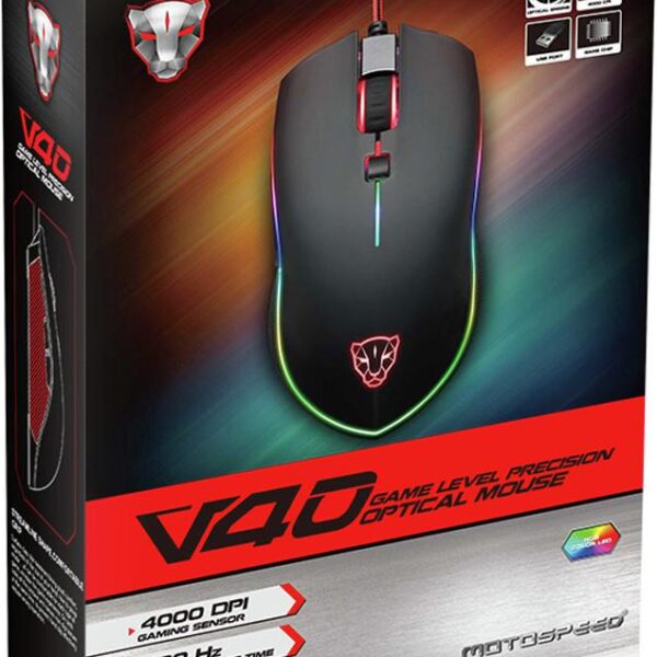 MOTOSPEED V40 GAMING ΠΟΝΤΙΚΙ ME LED