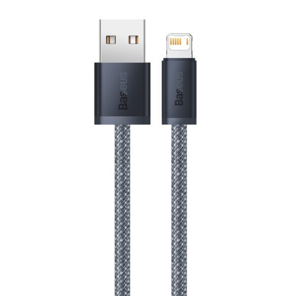 88984_3 Baseus cable for iPhone USB - Lightning 2m, 2.4A gray (CALD000516)eng
