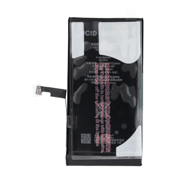 JCID Battery for iPhone 15 (high capacity)