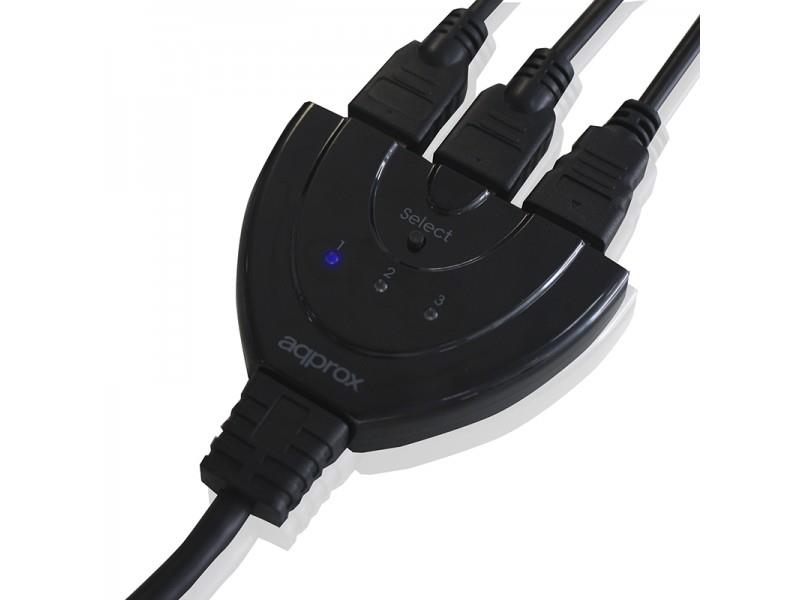 970 APPROX HDMI SWITCH 1080p 3 PORTS