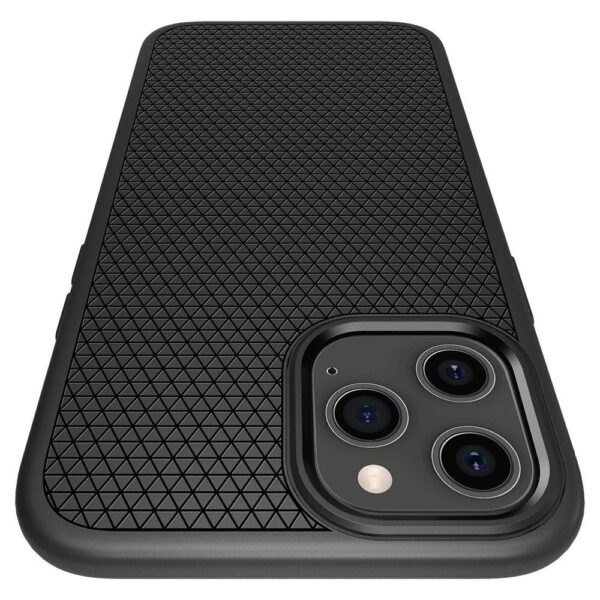SPIGEN case Liquid Air do IPHONE 12 / 12 PRO matte black