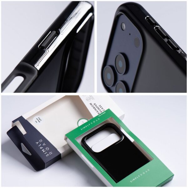 ROAR case RAINBOW BUMPER compatible with MagSafe for SAMSUNG A27 black