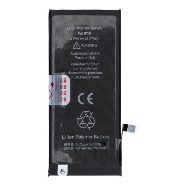 JCID Battery for iPhone Xr 3500 mAh (high capacity)
