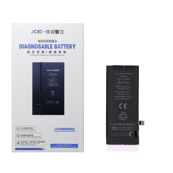JCID Diagnosable Battery for iPhone SE3 (high capacity)