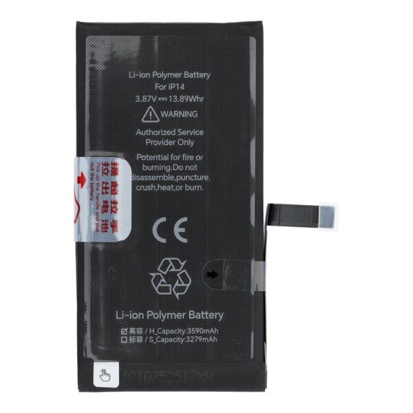 JCID Battery for iPhone 14 3590 mAh (high capacity)